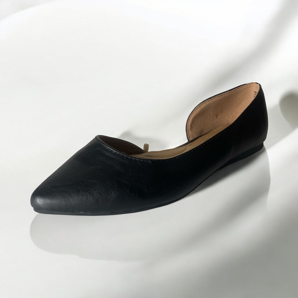 Lane Bryant Black Flats Wide